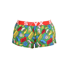 Női bő szárú boxeralsók Styx art sportos gumipánt szett (T1257) L női alsó