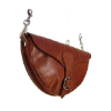  Női bőr váll-és övtáska (barna)