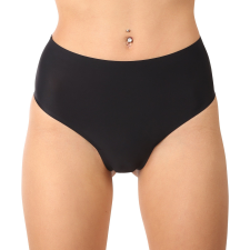  Női bugyi Julimex fekete (String Maxi black) L bugyi, női alsó