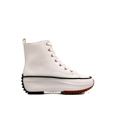  Női cipők, klasszikus PU bőr, kövér talp, Fehér, 36 munkavédelmi cipő