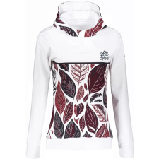 Női funkcionális pulóver prémium ALTISPORT VOJ/ALW061MI01 FEHÉR/BURGUNDIA méret: XL női pulóver, kardigán