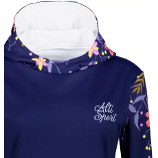  Női funkcionális pulóver prémium ALTISPORT VOJ/ALW063MI01 SÖTÉT LILA méret: XL