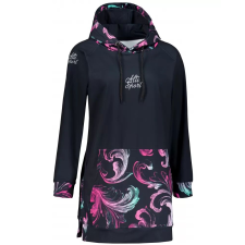 Női funkcionális pulóver prémium ALTISPORT VOJ/ALW065MI03 FEKETE -PINK méret: XS női pulóver, kardigán