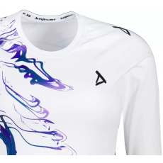  Női funkcionális T -piró hosszú ujjú prémiummal ALTISPORT VOJ/ALW064TR03 FEHÉR -VIOLET méret: XS