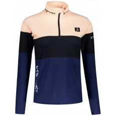  Női funkcionális Thermo pulóver prémium ALTISPORT VOJ/ALW051TER03 NARANCSSÁRGA/KÉK méret: S