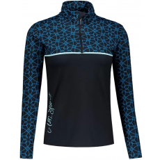  Női funkcionális Thermo pulóver prémium ALTISPORT VOJ/ALW053TER03 FEKETE -BLUE méret: M