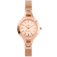 Női G. Rossi quartz karóra, rozéarany, 30 mm, fém szíj karóra