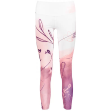 Női hosszú nadrág prémium ALTISPORT VOJ/ALW083LEG01 FEHÉR -PINK méret: XXXL női nadrág