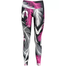  Női hosszú prémium leggings ALTISPORT VOJ/ALW001LEG01 FEKETE/RÓZSASZÍN méret: M
