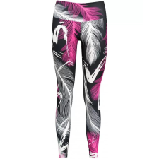 Női hosszú prémium leggings ALTISPORT VOJ/ALW001LEG01 FEKETE/RÓZSASZÍN méret: XS női nadrág