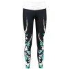  Női hosszú prémium leggings ALTISPORT VOJ/ALW022LEG01 FEKETE/TÜRKIZ méret: L