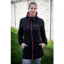  Női kabát ALTISPORT CHELSIE FEKETE/RÓZSASZÍN méret: S női dzseki, kabát