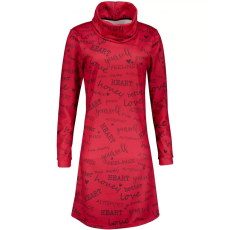  Női meghosszabbított prémium pulóver ALTISPORT VOJ/ALW067MI06 PIROS méret: XXXL