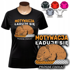  NŐI NYOMTATOTT PÓLÓ - CAPYBARA MOTIVÁCIÓS FELTÖLTÉS - L női póló