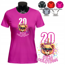  NŐI NYOMTATOTT PÓLÓ - DESIGN 28 ÉVES AJÁNDÉK - XXL női póló