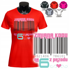 NŐI NYOMTATOTT PÓLÓ - DESIGN AJÁNDÉK SZÜLETÉSNAP 60 KÓD - 3XL női póló
