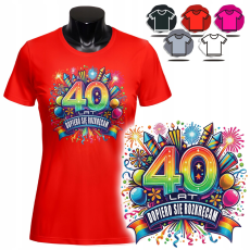  NŐI NYOMTATOTT PÓLÓ - SZÜLETÉSNAPI AJÁNDÉK ÉLET 40 UTÁN - 3XL