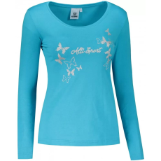  Női póló ALTISPORT ALW011169 TÜRKIZ méret: M