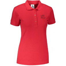  Női póló gallérral ALTISPORT ALW056210 PIROS méret: S