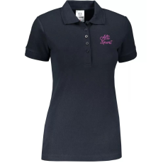  Női póló gallérral ALTISPORT ALW056210 SÖTÉTKÉK méret: XL