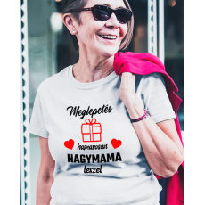  Női póló leendő nagyiknak - Nagymama leszel
