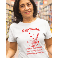  Női póló nagyszülőnek - Nagymama főztje női póló