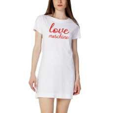  Női póló ruha Love Moschino W592927 M INTL Fehér