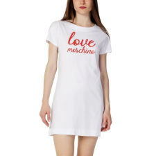  Női póló ruha Love Moschino W592927 XS INTL Fehér női póló