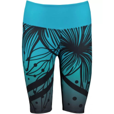  Női prémium funkcionális leggings térd felett ALTISPORT VOJ/ALW045LEG02 SMARAGD/FEKETE méret: XXXL