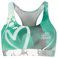 Női prémium sportmelltartó ALTISPORT VOJ/ALW017POD01 TÜRKIZ méret: XXXL melltartó