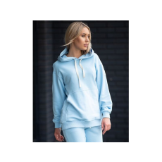  Női pulcsi kapucnis pulóver Alex - Szín : Baby Blue