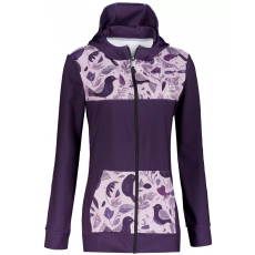  Női pulóver a zip prémiumon ALTISPORT VOJ/ALW062MI02 LILA méret: XS