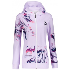  Női pulóver a zip prémiumon ALTISPORT VOJ/ALW064MI02 HALVÁNYLILA méret: XXXL