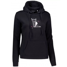  Női pulóver ALTISPORT ALW091JN795 FEKETE -PINK méret: XL