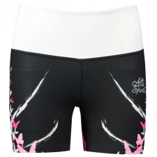 Női rövid prémium leggings ALTISPORT VOJ/ALW022LEG03 FEKETE RÓZSASZÍN méret: XXL női rövidnadrág