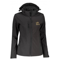 Női softshell kabát ALTISPORT ALW056521 FEKETE méret: M női dzseki, kabát