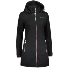 Női softshell kabát ALTISPORT CIARA FEKETE/RÓZSASZÍN méret: XS női dzseki, kabát