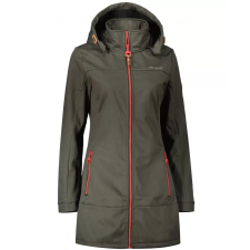 Női softshell kabát ALTISPORT CIARA KHAKI/PIROS méret: S női dzseki, kabát