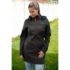  Női softshell kabát ALTISPORT CIARA KHAKI/PIROS méret: S