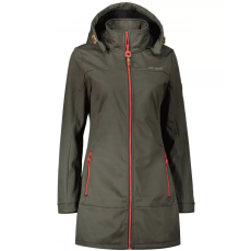  Női softshell kabát ALTISPORT CIARA KHAKI/PIROS méret: XS