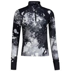  Női sport pulóver prémium plusz ALTISPORT VOJ/ALW055MI04 FEKETE -FEHÉR méret: XL