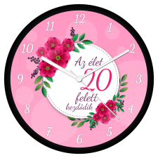  Női születésnapi falióra - 20 felett falióra
