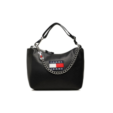  Női táska Tommy Jeans Heritage Shoulder AW0AW14570 21,5 x 15,5 x 10,5 cm fekete