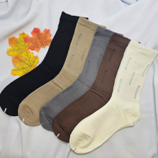  Női zokni pasztell színeben lyukacsos mintával 5 pár/cs 35-38