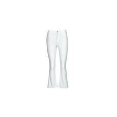 Noisy May Ruhák NMSALLIE HW KICK FLARED JEANS VI163BW S* Fehér US 25 / 30