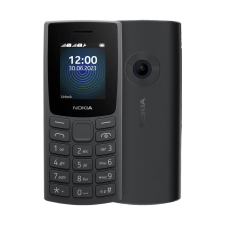 Nokia 110 (2023) mobiltelefon, dual sim, fekete (Charcoal), kártyafüggetlen, magyar menüs mobiltelefon