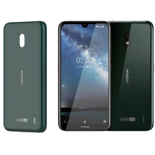 Nokia 2.2 NOKIA műanyag telefonvédő akkufedél SÖTÉTZÖLD tok és táska