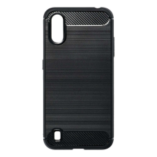 Nokia 2.3 szilikon tok, fekete, Carbon fiber tok és táska