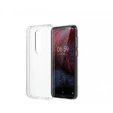 Nokia 3.1+ vékony szilikon hátlap, Átlátszó tok és táska