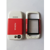 Nokia 5300 elő+akkuf, Előlap, piros